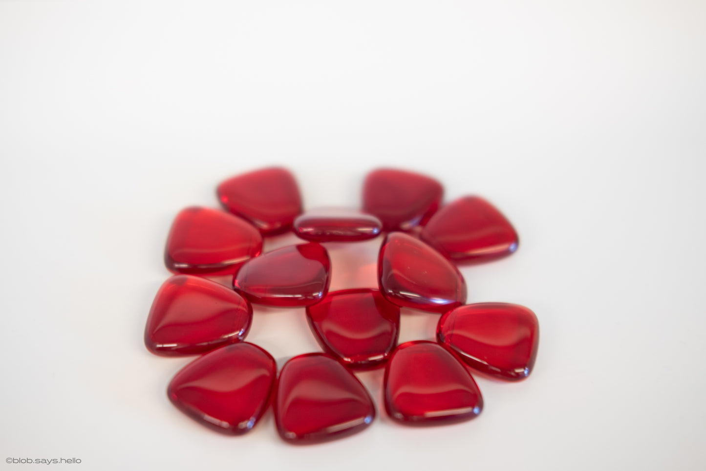 Siam Glow Cuff Czech Glass